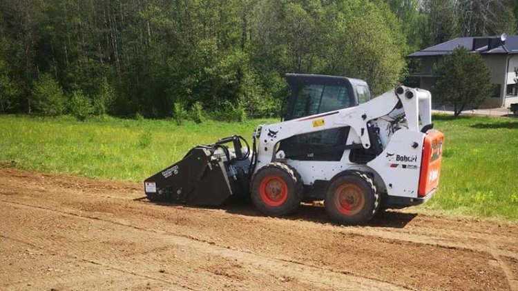 Mechanizuotas vejos irengimas Dideliuose Plotuose